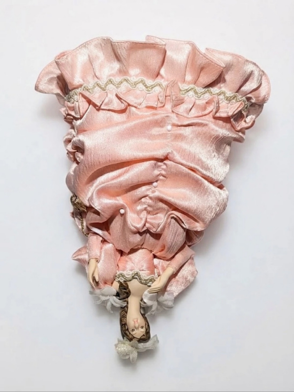 Vintage 8" Porcelain Wind-Up Musical Doll - Waltz of the Flowers